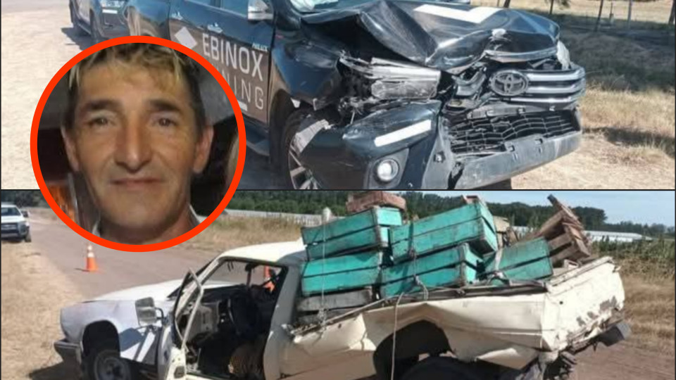 Fatal accidente sobre la colectora de la Ruta 9