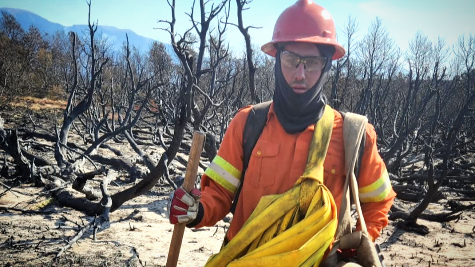 Luis Torrens y la experiencia de estar cara a cara con los incendios en la Patagonia