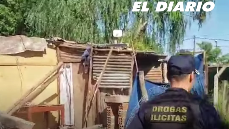 La policía derribó varios bunkers y secuestró una importante cantidad de drogas