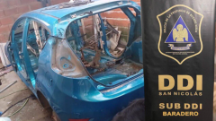 Encuentran-desarmado-un-vehiculo-que-habia-sido-sustraido-en-la-via-publica