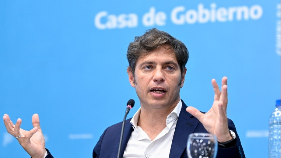 Kicillof propone "Sumar fuerzas para frenar a Milei”