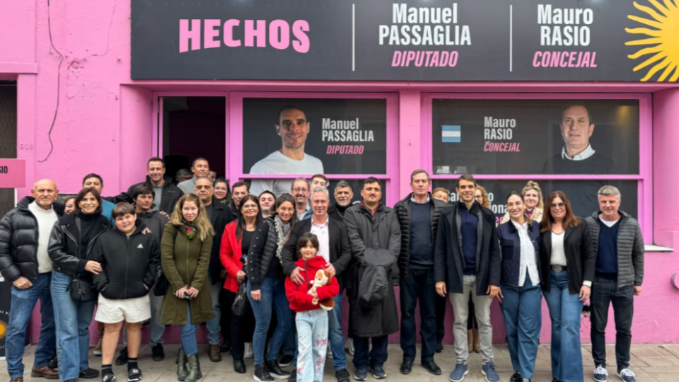 "Hechos" inauguró su local partidario en San Pedro "Hechos" inauguró su local partidario en San Pedro
