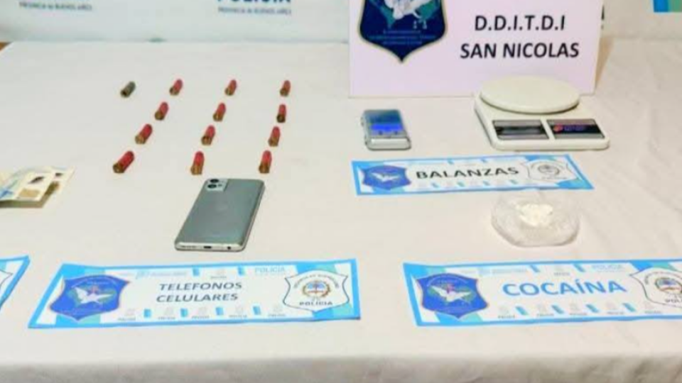 Pérez Millán: Detuvieron a un hombre que vendía drogas en su domicilio y en el club Gral. San Martín Pérez Millán: Detuvieron a un hombre que vendía drogas en su domicilio y en el club Gral. San Martín