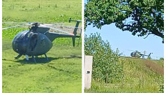 Helicopteros-del-ejercito-descendieron-en-Gobernador-Castro