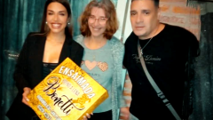 Eugenia-Quevedo-y-Kesito-probaron-la-ensaimada-sampedrina